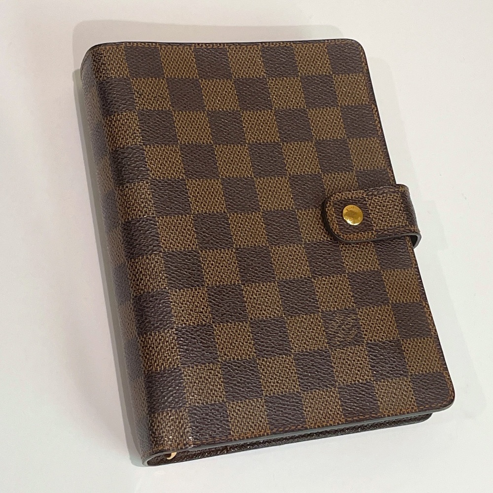 Louis Vuitton Damier Ebene Agenda MM Day Planner